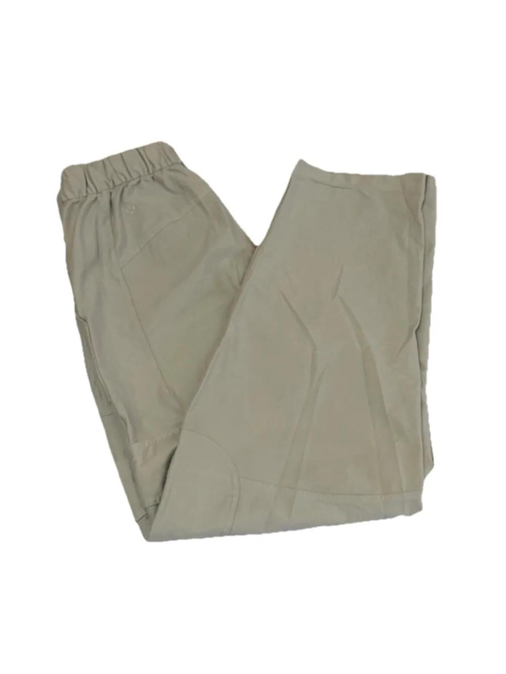 LULULEMON UTILITECH CARGO POCKETS HIGH RISE IVORY SIZE 26